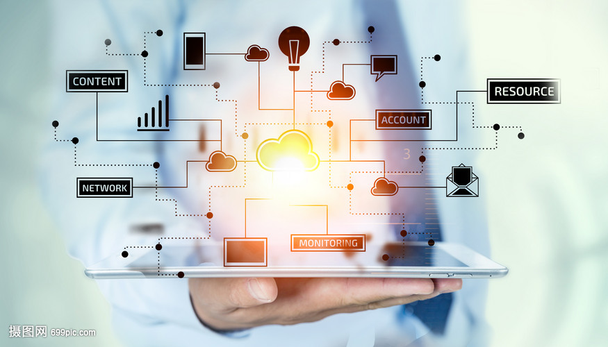 平板电脑商务网络科技